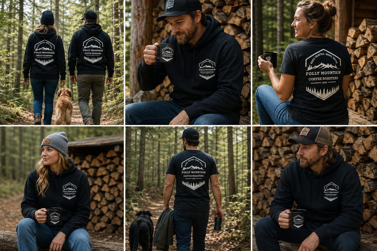 Folly Mountain Coffee Roasters Ultra Cotton T-Shirt