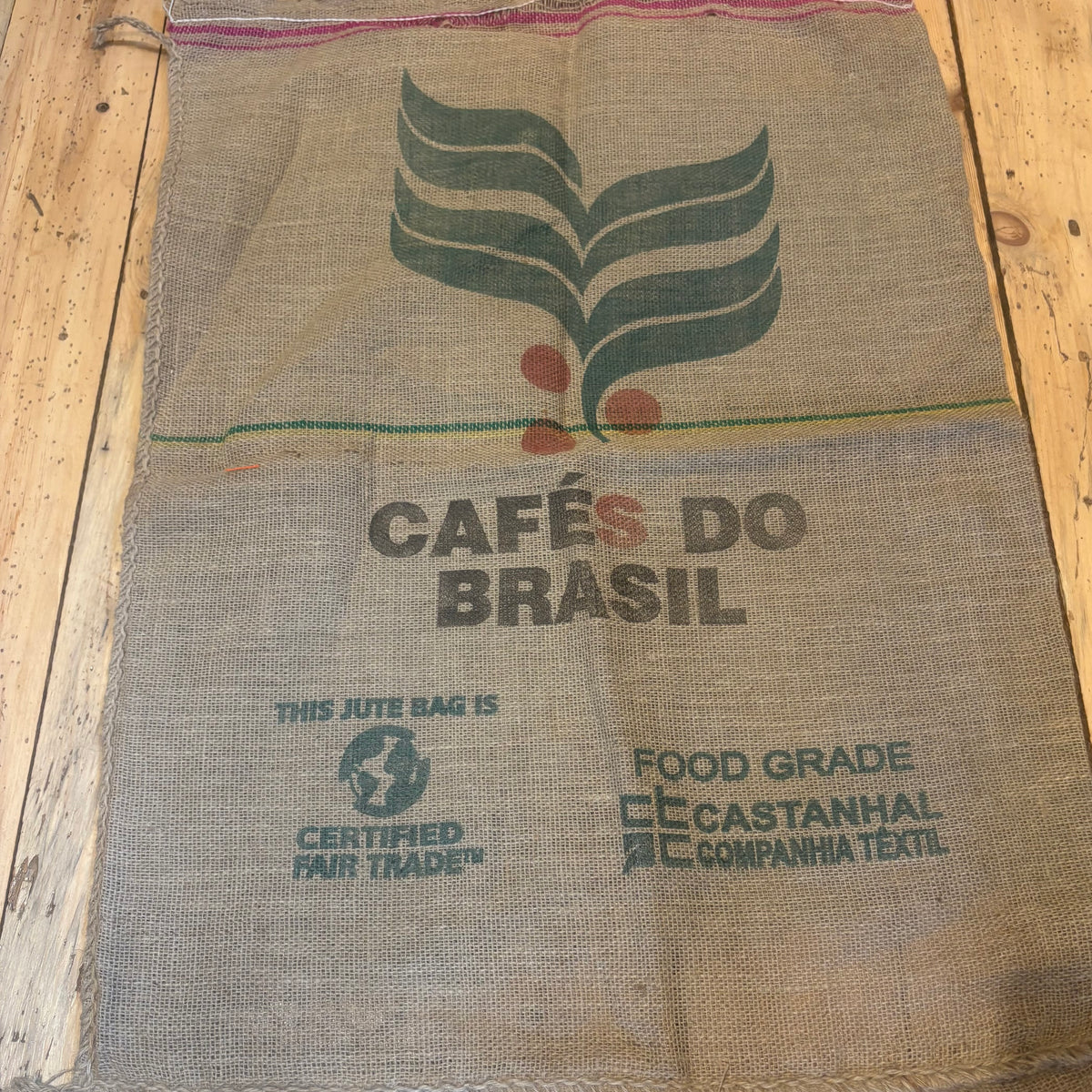Used Burlap Coffee Bean Bag